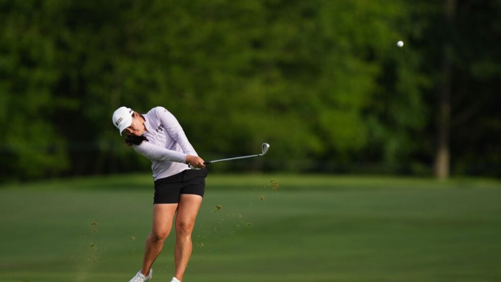 Allisen Corpuz shares FM Championship lead with Sei Young Kim