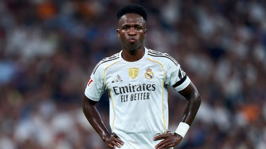 Benched Vinícius Jr. responds with goal, assist as Real Madrid top Oviedo