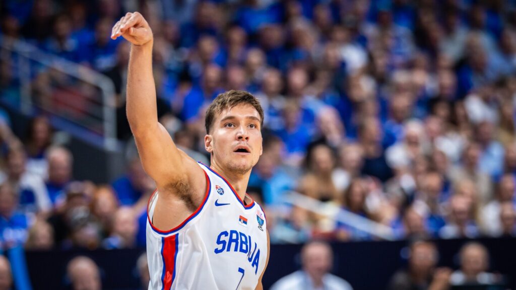 Clippers' Bogdan Bogdanovic leaves EuroBasket game with hamstring injury, to miss next game