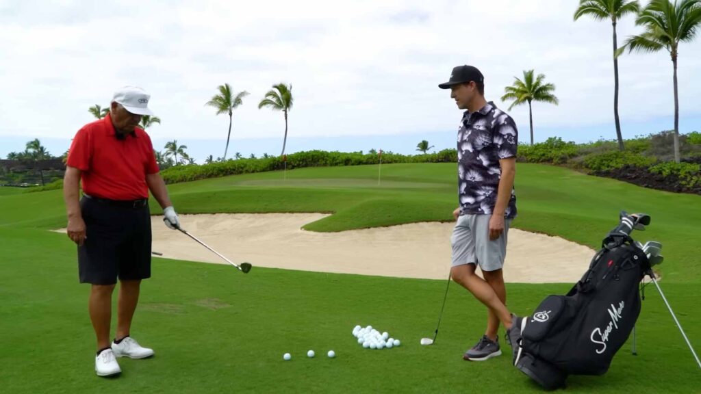 Lee Trevino says this is crucial for solid contact on pitch shots