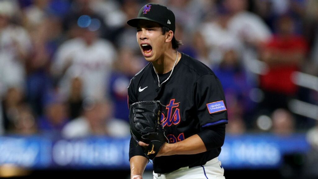 Mets' Jonah Tong wins major league debut in rout of Marlins