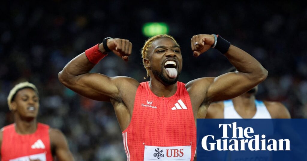 Noah Lyles makes it six in a row with thrilling 200m win in Diamond League final | Athletics