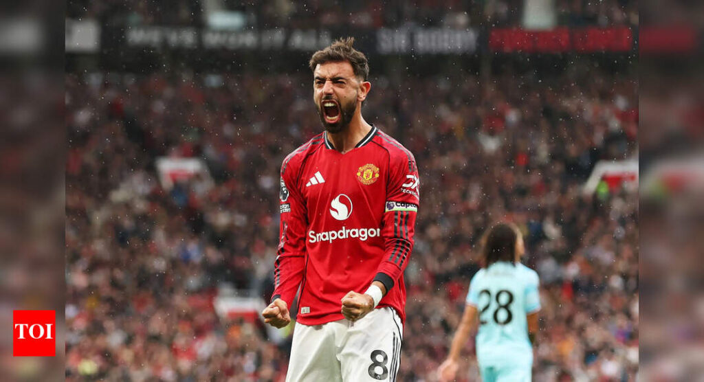 Premier League: Manchester United edge first win with Bruno Fernandes penalty; Thomas Frank suffers first Spurs defeat | Football News