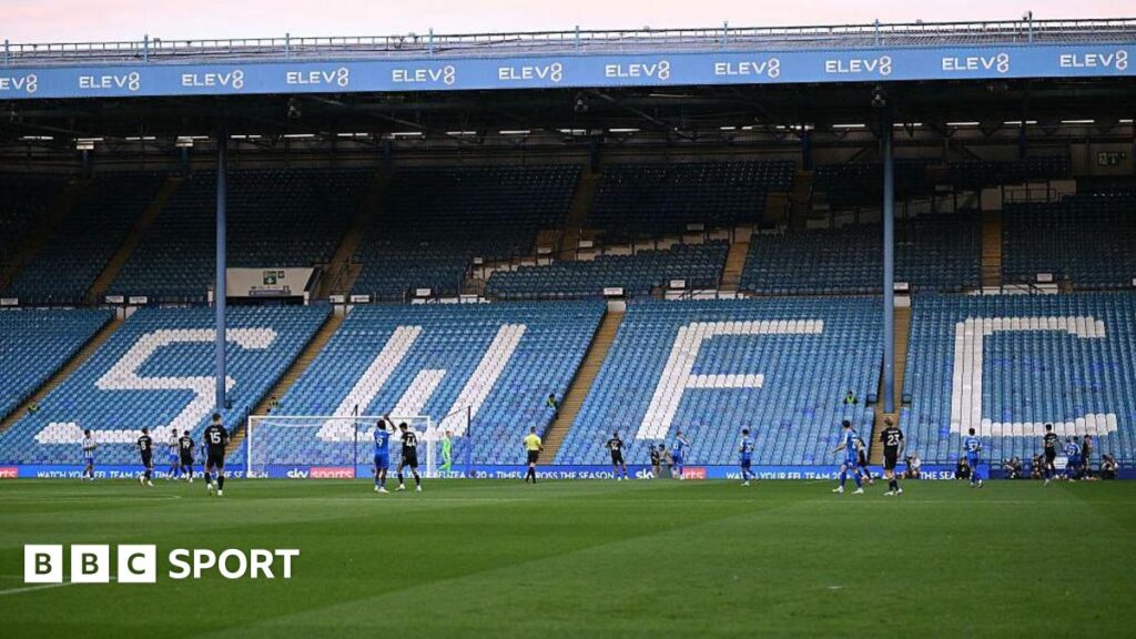 An empty stand at Hillsborough