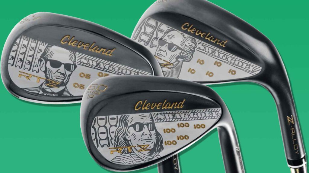 These limited-edition Cleveland x SWAG RTZ wedges are money — literally