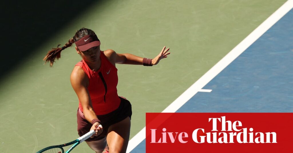 US Open tennis 2025: Raducanu, Djokovic and Pegula in action on day four – live | US Open Tennis 2025