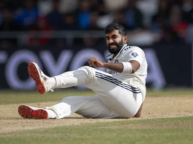 India's Jasprit Bumrah