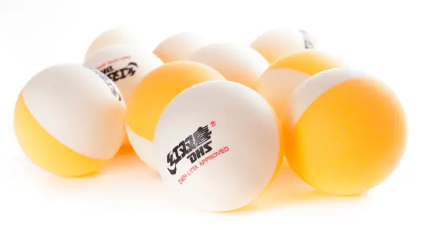 Bicolour DHS 1-star balls