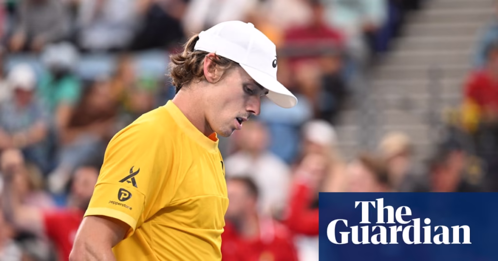 Australia on the ropes as Alex de Minaur stunned by brave Belgian Collignon | Davis Cup