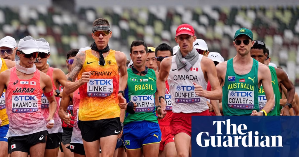 Australia race walkers impress on world stage as adopted Canadian Evan Dunfee wins gold | Athletics