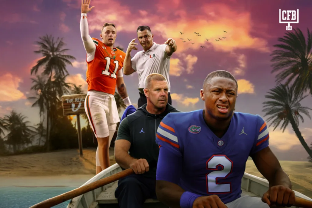 Billy Napier Ridiculed by CFB Fans as DJ Lagway, Florida Lose to Carson Beck, Miami