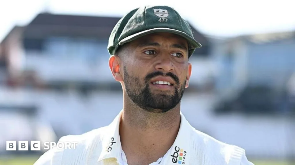 Worcestershire's Brett D'Oliveira plays a switch-hit during an innings in the One-Day Cup