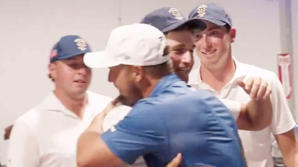 Bryson DeChambeau is everywhere. Ask the U.S. Walker Cup team