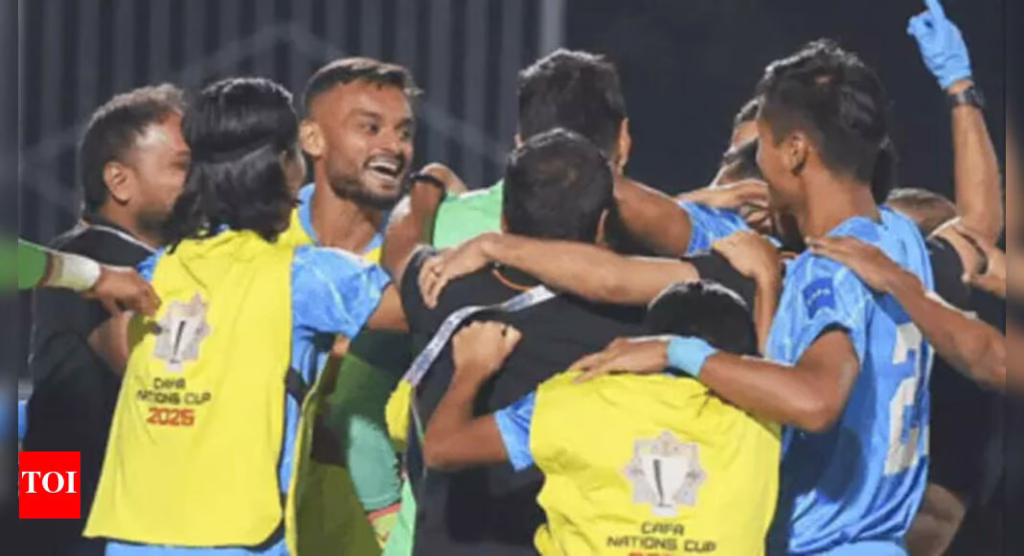 CAFA Nations Cup: India create history on debut! Podium finish after dramatic shootout win over Oman | Football News