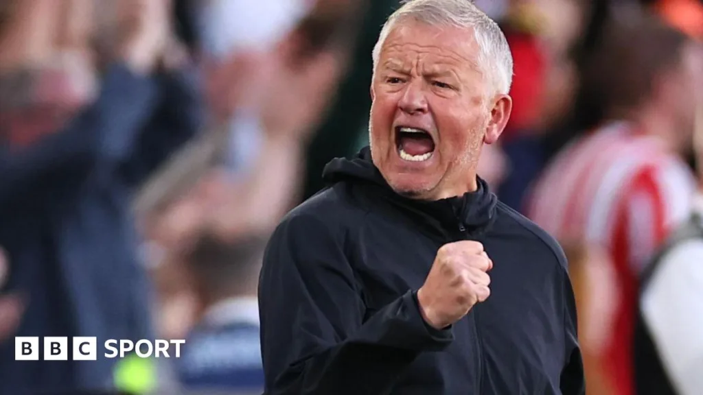 Sheffield United boss Chris Wilder