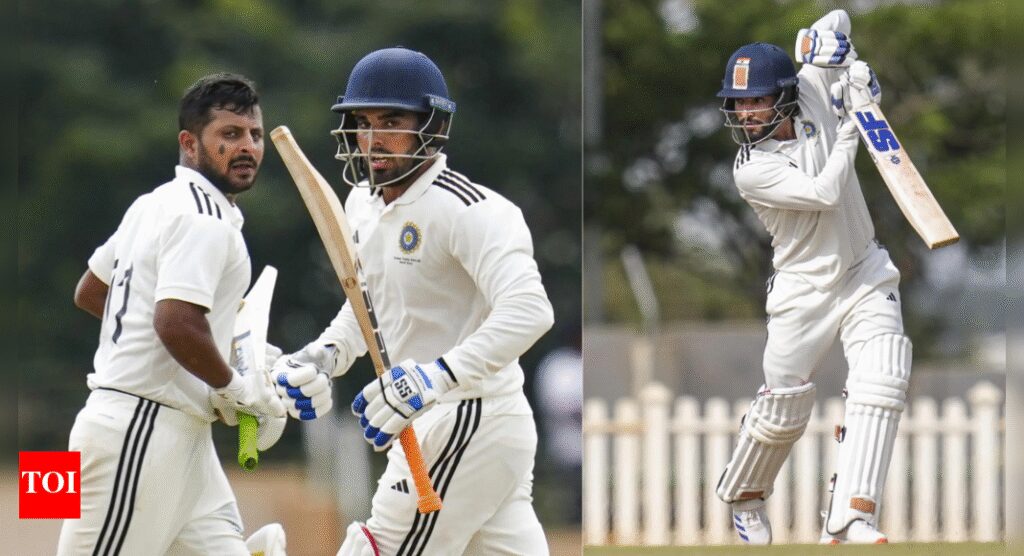 Duleep Trophy: Rajat Patidar’s Central Zone take control vs West Zone; South Zone fight back late against North Zone | Cricket News
