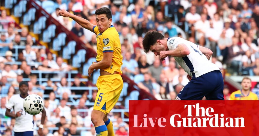 England 2-0 Andorra: Rice header helps hosts cruise to win in World Cup 2026 qualifying – live reaction | World Cup 2026 qualifiers