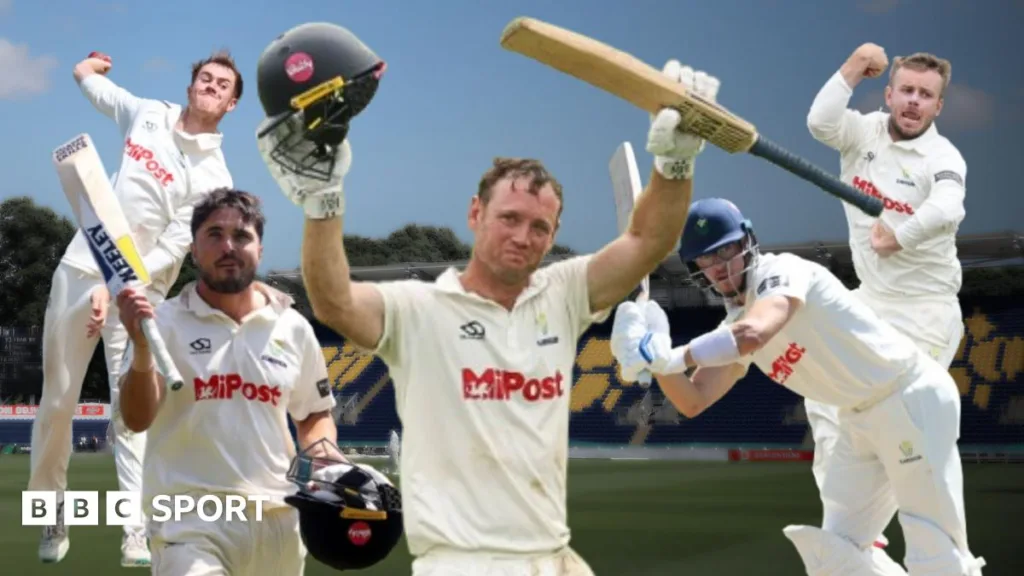 Glamorgan player montage