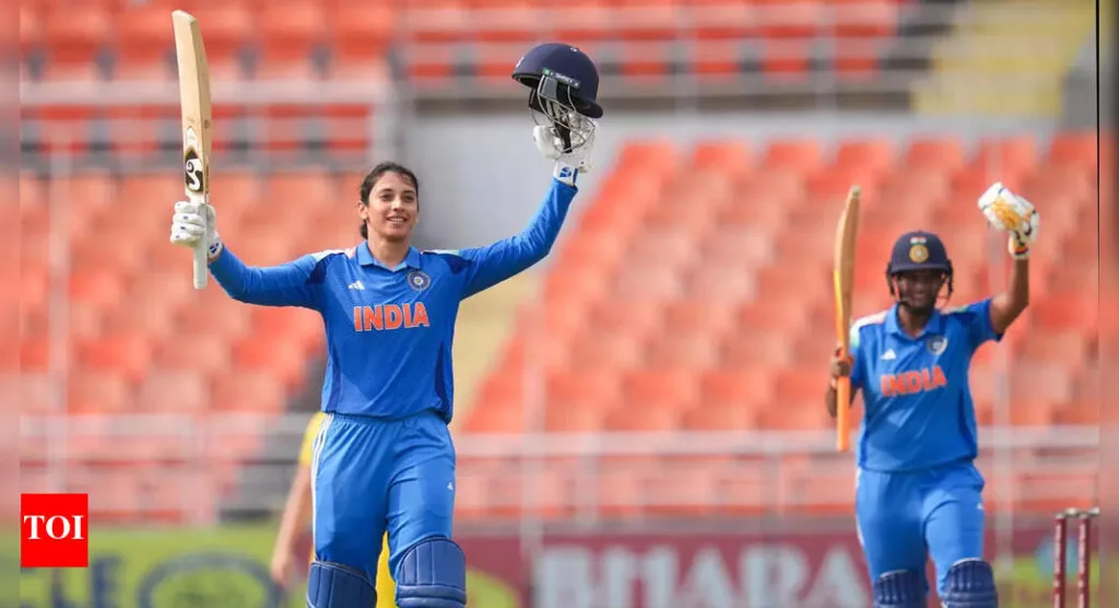 India pin hopes on Smriti Mandhana: Vice-captain's form fuels World Cup dream | Cricket News