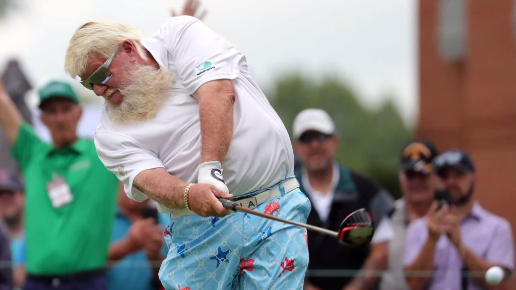 John Daly cards '19' on a single hole during first round of PGA Tour Champions event