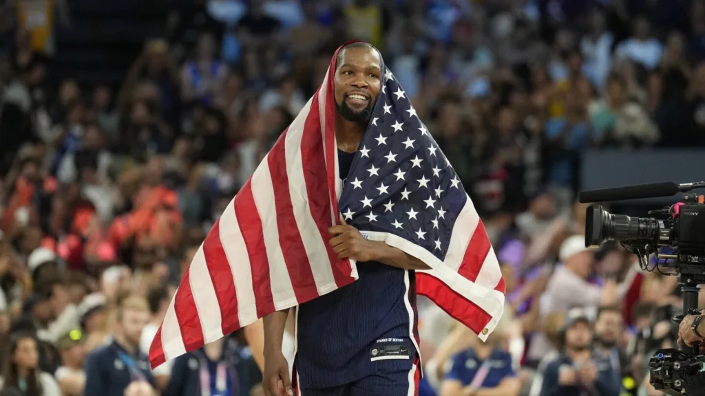 Kevin Durant says he'll play in 2028 Los Angeles Olympics at age 39 'If I'm still me'
