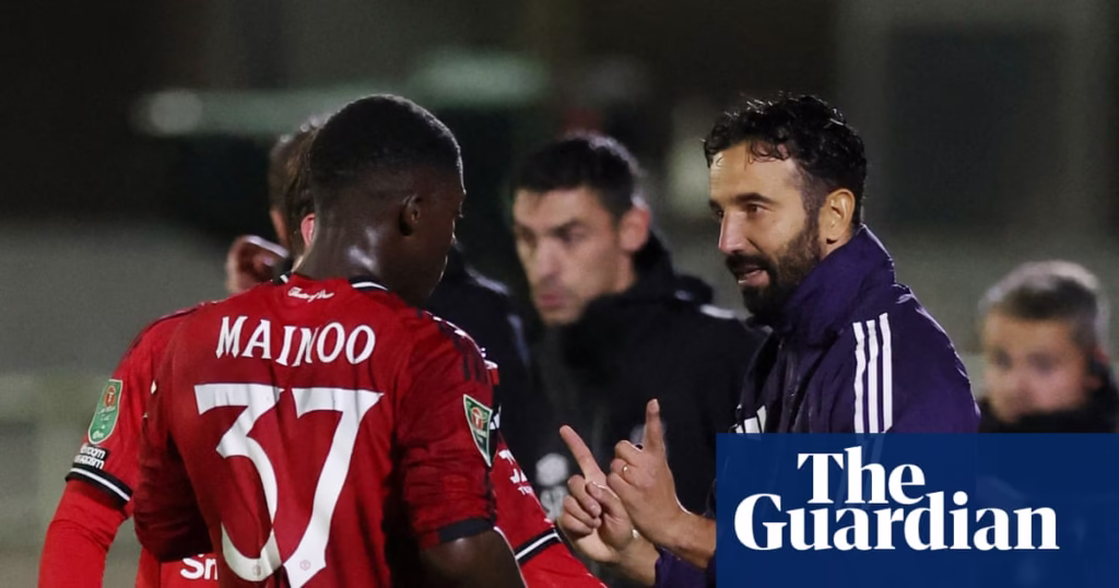 Mainoo uncomfortable having to fight for Manchester United spot, says Amorim | Manchester United