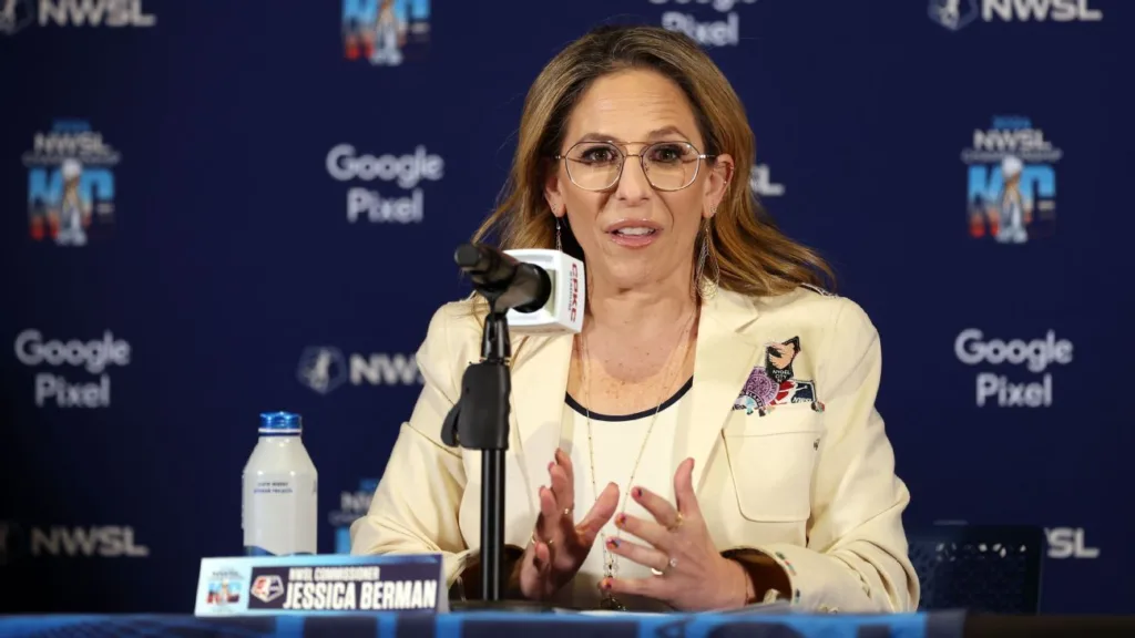 NWSL commissioner Berman on expiring contract: 'Intend' to stay
