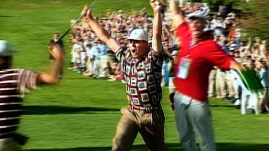 Payne Stewart and Colin Montgomerie's quiet moment of sportsmanship in 1999