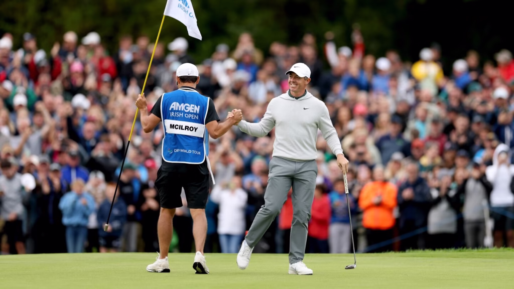 Rory McIlroy eagles 72nd hole, wins playoff to capture Irish Open to fans' delight