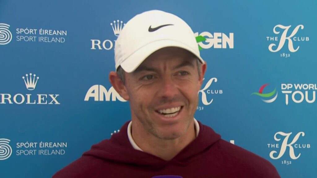 Rory McIlroy recaps bogey-free Round 3 of Irish Open