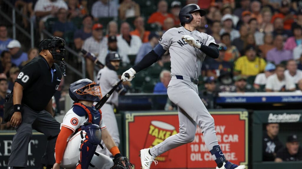 Ryan McMahon, Trent Grisham drive in three runs apiece in Yankees' 8-4 win over Astros