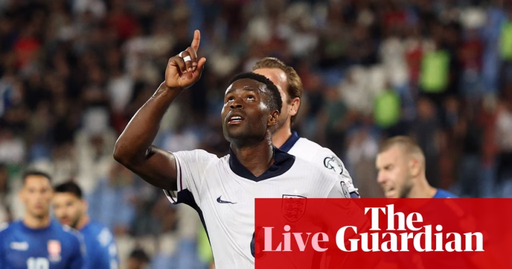 Serbia v England: World Cup 2026 qualifying Group K – live | World Cup 2026 qualifiers