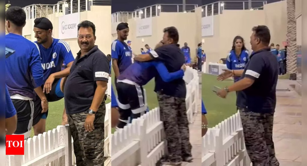 Shubman Gill touches feet? Ahead of India vs Pakistan, batter's gesture wins hearts | Cricket News