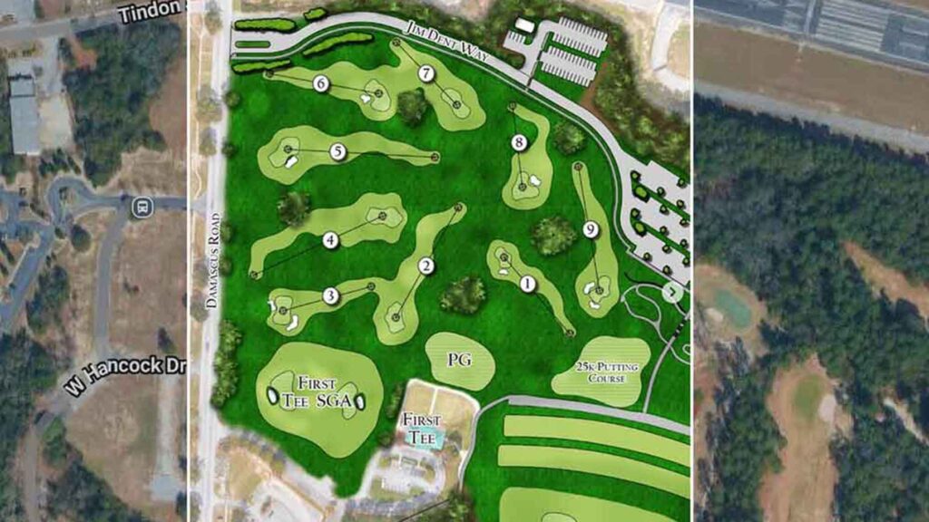 Tiger Woods-designed Augusta course comes into focus