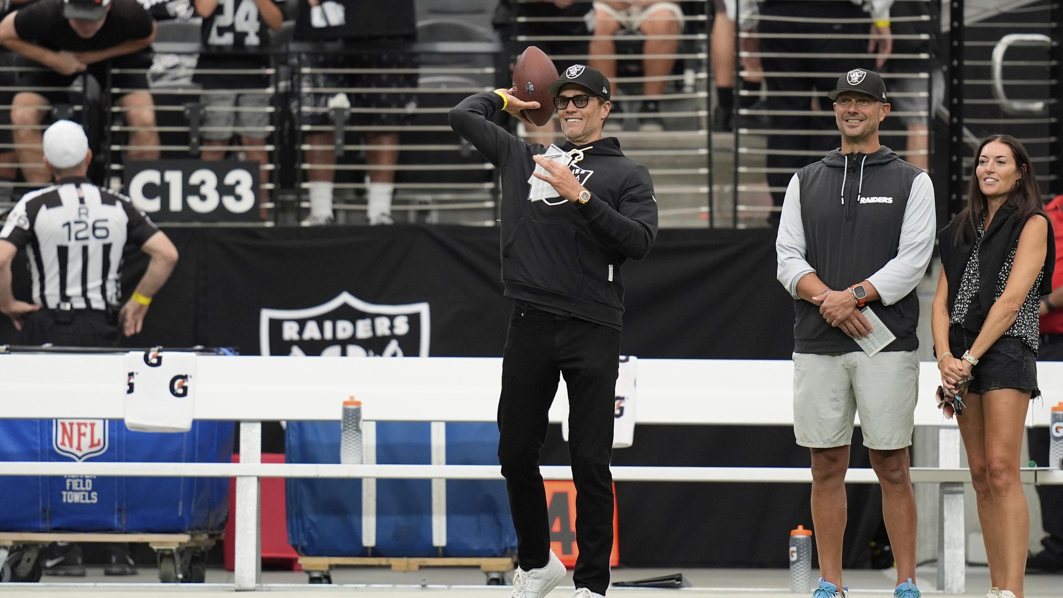 Tom Brady Discusses Game Plan Film with Raiders OC Chip