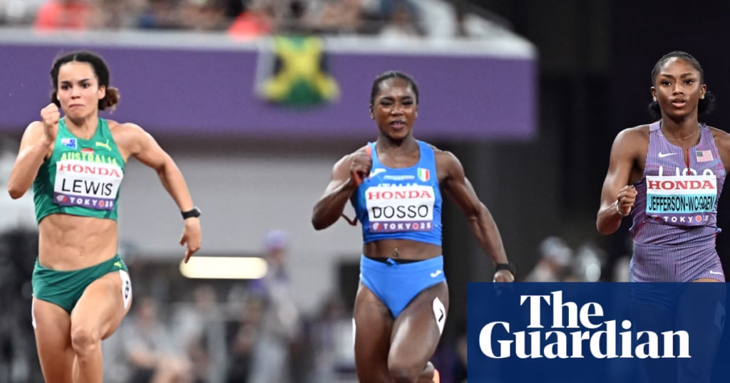 Torrie Lewis rues slow start in 100m semi-final exit as Hull reaches 1500m final | World Athletics Championships