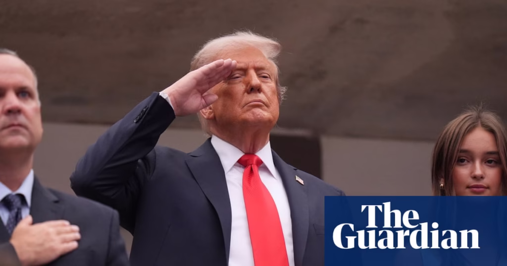 Trump’s strongman image got boos at the US Open, and perhaps that was the point | US Open Tennis 2025