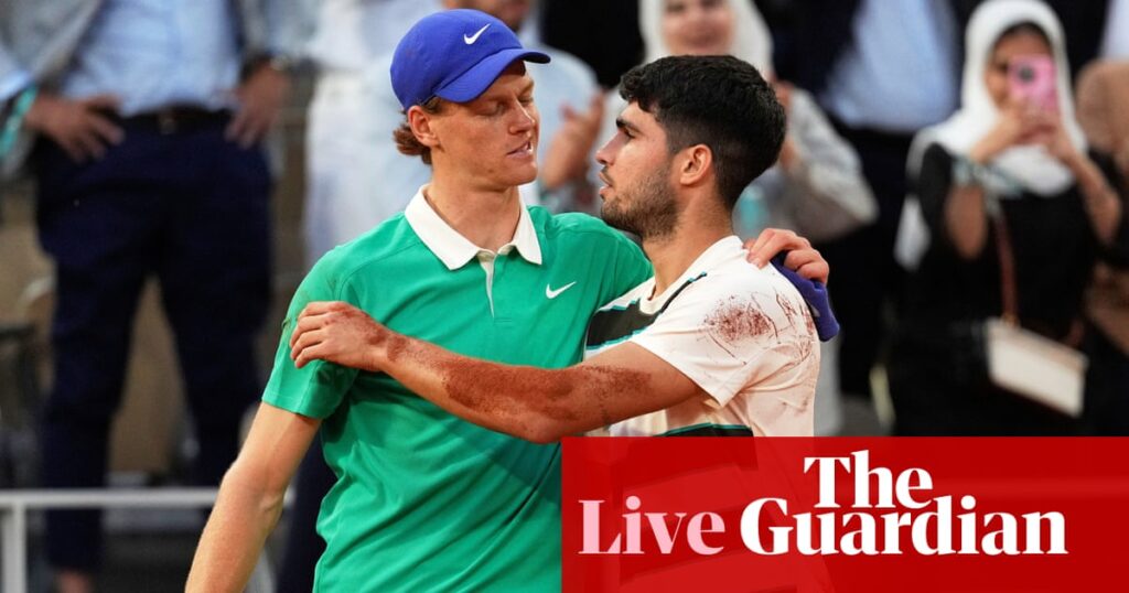 US Open tennis 2025: Jannik Sinner v Carlos Alcaraz, men’s singles final – live | US Open tennis