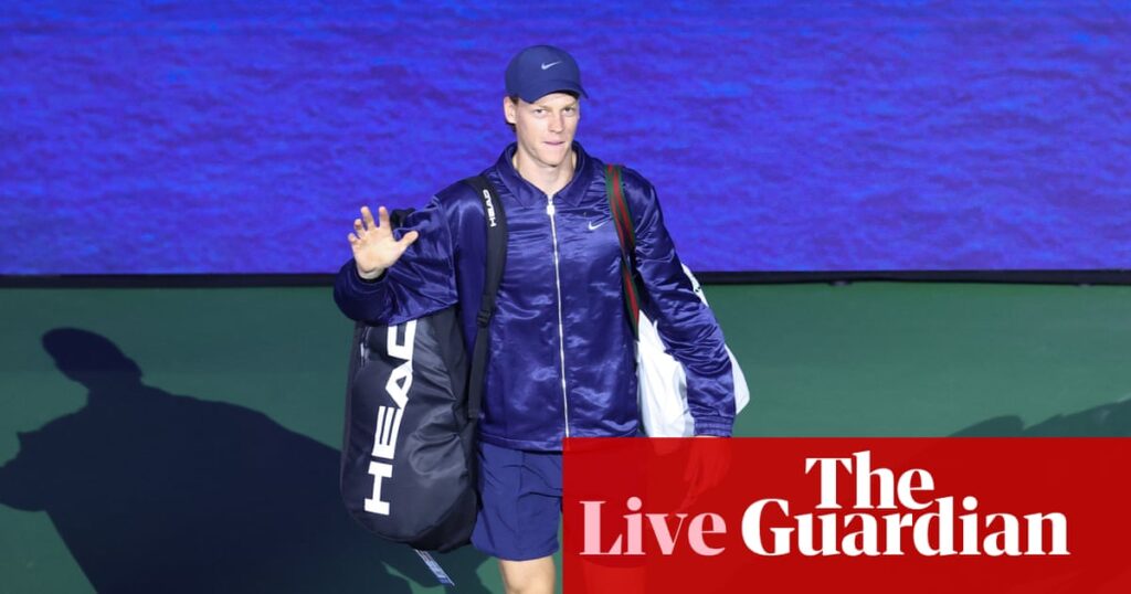 US Open tennis 2025: Jannik Sinner v Félix Auger-Aliassime, men’s semi-final – live | US Open Tennis 2025
