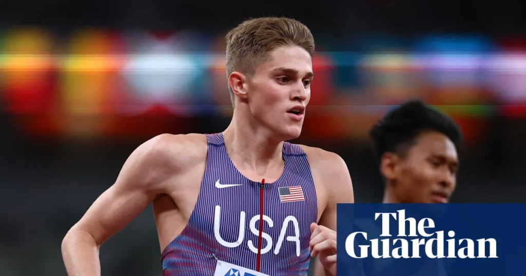 USA’s 16-year-old 800m star Cooper Lutkenhaus misses school and semi-final at world championships | World Athletics Championships