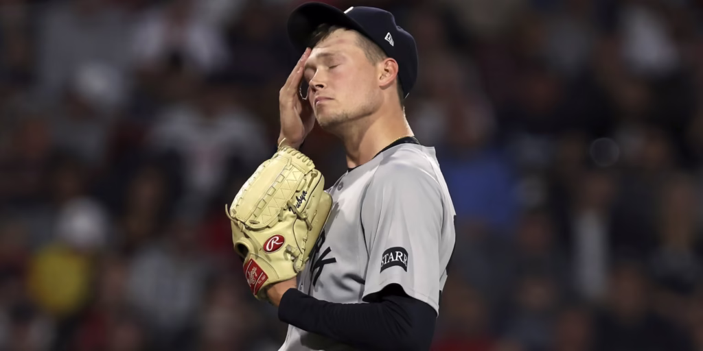 Will Warren struggles against Red Sox in Yankees' loss