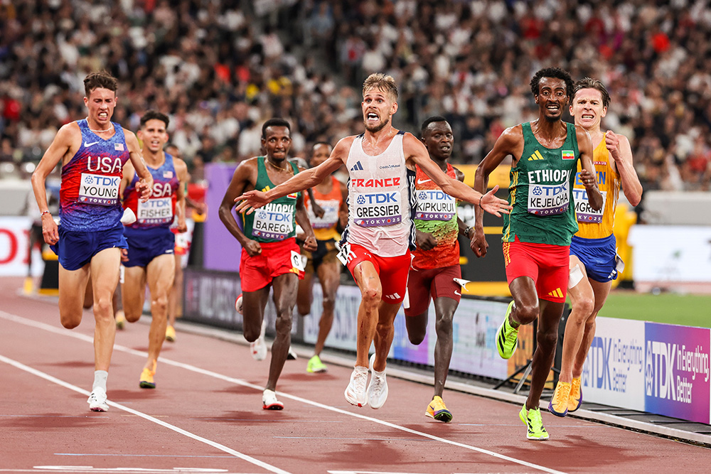 World Champs MenaEs 10K aE Gressier Sprints To Wild Upset