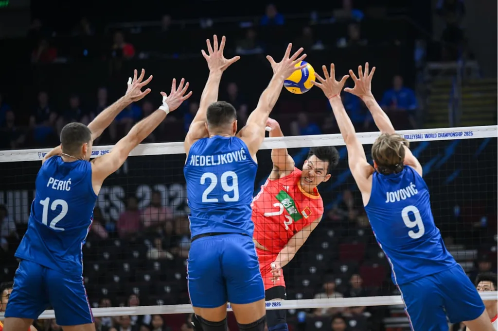 WorldofVolley :: FIVB WC M: Serbia Keep Hopes Alive with 3-0 Win Over China