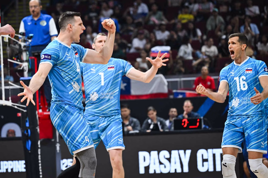 WorldofVolley :: FIVB WC M: Slovenia Sweep Chile, Bulgaria Edge Germany