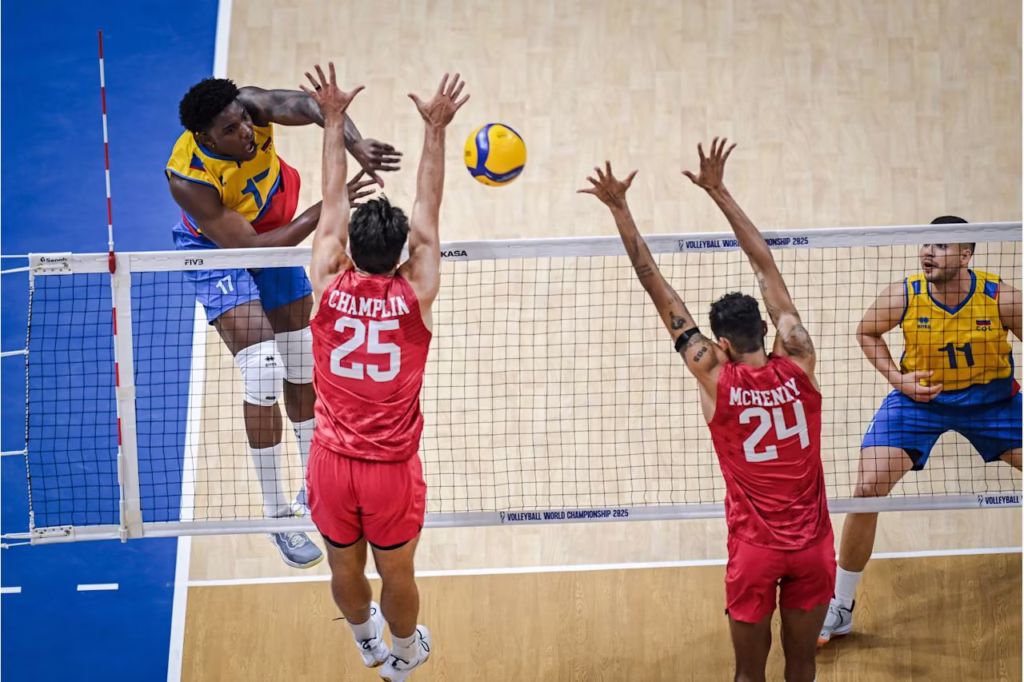 WorldofVolley :: USA Opens World Championship with Dominant 3-0 Win Over Colombia